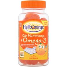 Haliborange Kids Multivitamin + Omega-3 Orange Fruit Softies 30s