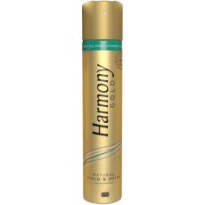 Harmony Gold Natural Hold Hair Spray 400ml 