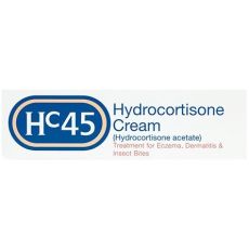 Hc45 Hydrocortisone Acetate Cream 15g