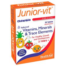 HealthAid Junior-vit Chewable Tablets 30s