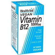HealthAid Vitamin B12 1000µg Tablets 50s