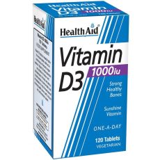 HealthAid Vitamin D3 1000iu Tablets 120s