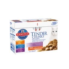 Hills Feline Adult Pouches Multi-Pack 12 x 85g