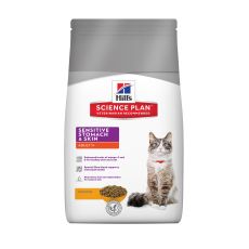 Hills Science Plan Feline Adult Sensitive Stomach & Skin (Chicken)