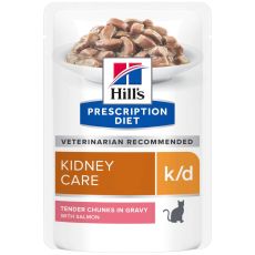 Hills Feline K/D Pouches 4x12x85g Wet Food (Salmon)