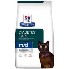 Hills Feline M/D dry food (various sizes)