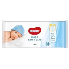 Huggies Extra Care Pure Baby Wipes 56 Wipes
