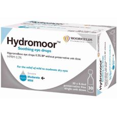 Hydromoor Soothing Eye Drops 30x0.4ml