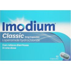 Imodium Classic 2mg Capsules (Various Sizes)