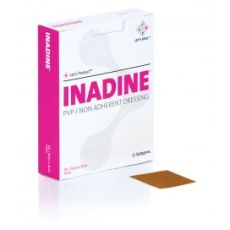 Inadine PVP-I Non-Adherent Dressing 9.5cm x 9.5cm 10s