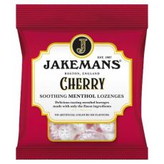 Jakemans Cherry Menthol Soothing Menthol Sweets 100g