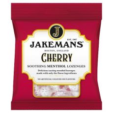 Jakemans Cherry Menthol Soothing Menthol Sweets 100g