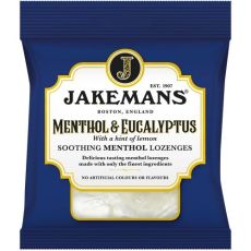 Jakemans Extra Strong Menthol & Eucalyptus Soothing Menthol Sweets 100g