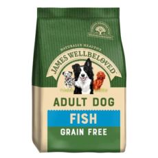 James Wellbeloved Adult Dog Food (Fish & Veg Kibble) various sizes