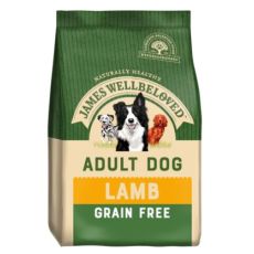 James Wellbeloved Adult Dog Food (Lamb & Veg Kibble) various sizes