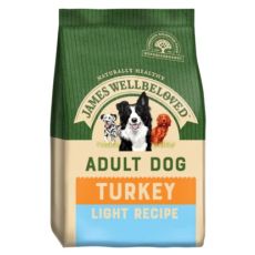 James Wellbeloved Adult Dog Light Food (Turkey & Rice) various sizes