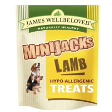 James Wellbeloved MiniJacks Dog Treats 10 x90g (Lamb, Rice & Tomato)