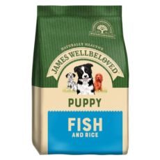James Wellbeloved Puppy Food (Fish & Rice) various sizes