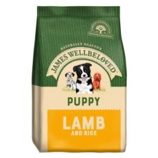James Wellbeloved Puppy Food (Lamb & Rice) various sizes