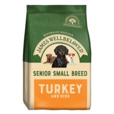James Wellbeloved Senior Small Breed Dog Food - Turkey & Rice