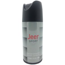 Jeer Sport Deodorant Body Spray 6x150ml