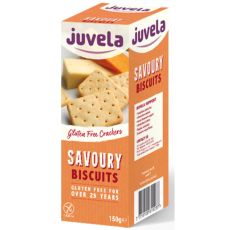 Juvela Gluten-Free Savoury Biscuits 150g