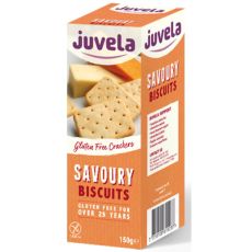 Juvela Gluten-Free Savoury Biscuits 150g