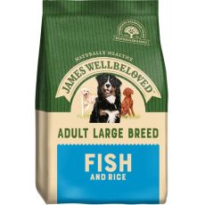 James Wellbeloved Adult Large Breed Dog Food (Fish & Rice) 15kg