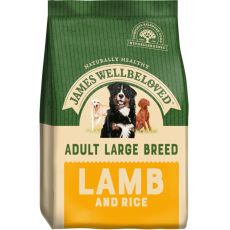 James Wellbeloved Adult Large Breed Dog Food (Lamb & Rice) 15kg