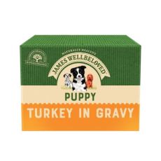 James Wellbeloved Puppy/Junior Wet Food (Turkey) 40x150g pouches