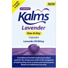 Kalms Lavender One-A-Day Capsules 14s