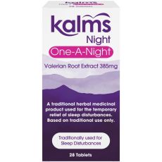 Kalms Night One-A-Night Tablets 28s