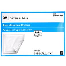 Kerramax Care Super-Absorbent Dressing 10cm x 10cm 10s (PRD500-050)