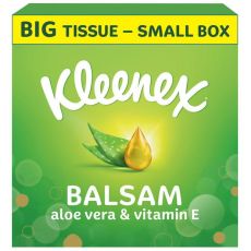 Kleenex Balsam Extra Large Tissues Compact Box 40s
