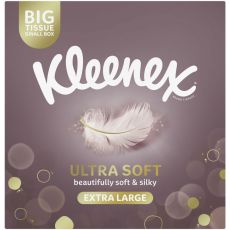 Kleenex Ultra Soft Extra Large Tissues Compact 40s