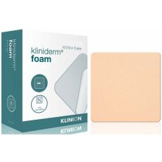 Kliniderm Foam Dressing 10cm x 10cm 5s (4051-4824)