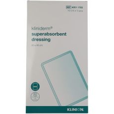 Kliniderm Superabsorbent Dressing 20cm x 40cm 10s (4051-1705)