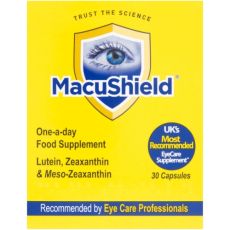 Macushield with Meso-Zeaxanthin for Macular Health 30 Caps