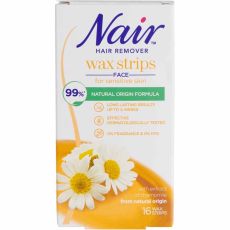 Nair Facial Wax Strips 16s