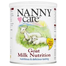 Nanny Care Goat Milk Nutrition