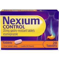 Nexium Control 20mg Gastro-resistant Tablets 28s