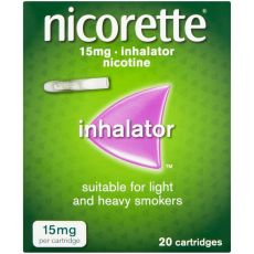 Nicorette 15mg Inhalator Cartridges 20s