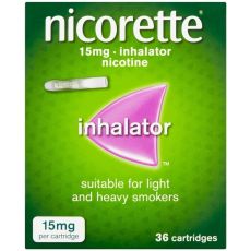 Nicorette 15mg Inhalator Cartridges 36s