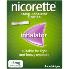 Nicorette 15mg Inhalator Cartridges 4s