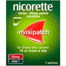 Nicorette Invisi 25mg Patch (Step 1) - 7 Days