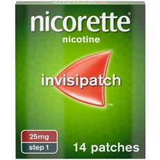 Nicorette Invisi 25mg Patch (Step 1) - 14 Days