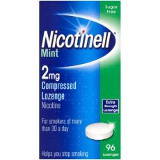 Nicotinell Mint 2mg Compressed Lozenges 96s