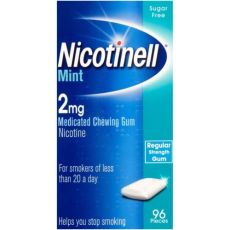 Nicotinell Mint 2mg Medicated Chewing Gum 96s