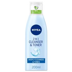Nivea Daily Essentials 2 in 1 Cleanser & Toner 200ml