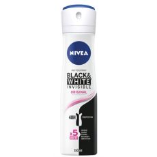 Nivea Invisible for Black & White Clear Deodorant Spray 150ml